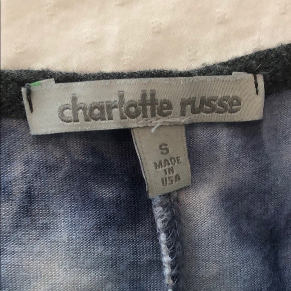 Blue Tye Dye High Neck Tank Top - Picture 2 of 5